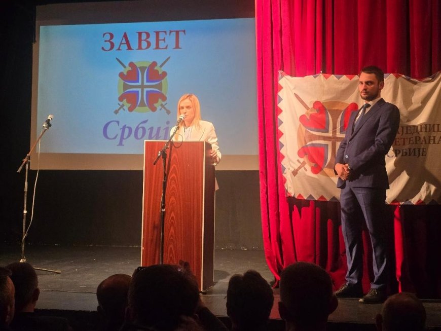 Свечана академија Заједнице ветерана Србије у препуној сали Културног центра Чукарица