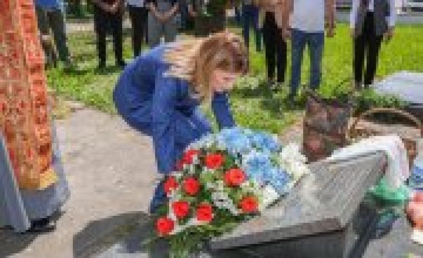 Ђурђевић Стаменковски уручила Борачку споменицу породици погинулог борца Славише Ђорђевића