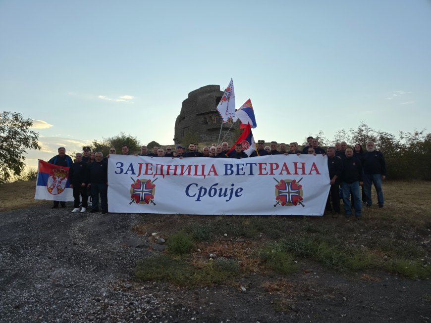ЗАЈЕДНИЦА ВЕТЕРАНА СРБИЈЕ ОДАЛА ПОЧАСТ ЈУНАЦИМА КУМАНОВСКЕ БИТКЕ НА ЗЕБРЊАКУ